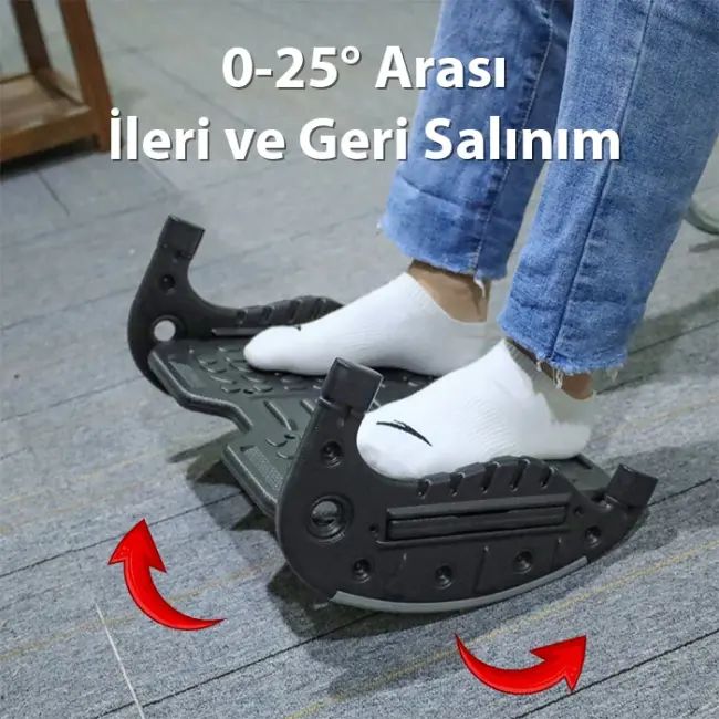ALLY Masa Altı Ayaklık Masa Altı Ayak Desteği Ortopedik Ayak Standı-(5775)