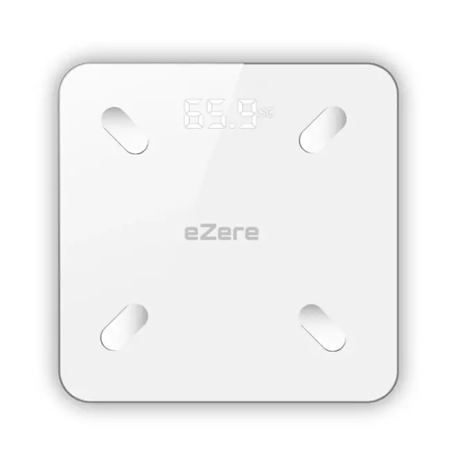 EZERE Body Composition Scale Yağ Ölçer Fonksiyonlu Akıllı Bluetooth Tartı Baskül-(5775)
