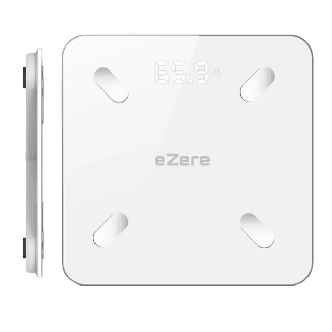 EZERE Body Composition Scale Yağ Ölçer Fonksiyonlu Akıllı Bluetooth Tartı Baskül-(5775)