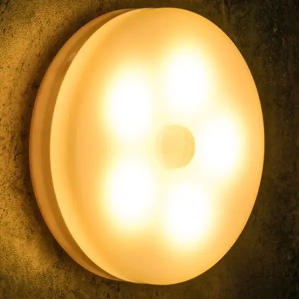 ALLY Akıllı Led Sensorlu Otomatik Usb Şarj Edilebilir Gece Lambası Led-(5775)