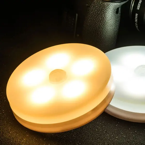 ALLY Akıllı Led Sensorlu Otomatik Usb Şarj Edilebilir Gece Lambası Led-(5775)