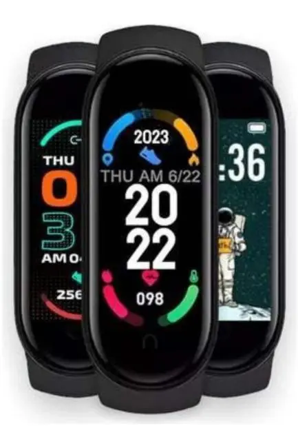 Akıllı Uyumlu Bileklik M6 Adımsayar Spor Modları Çağrı Görme Türkçe Menü