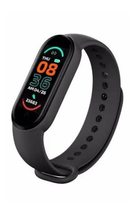 Akıllı Uyumlu Bileklik M6 Adımsayar Spor Modları Çağrı Görme Türkçe Menü
