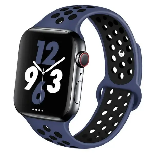 Ally Apple Watch 7-8 41mm 6-5-4 40mm Nike Kordon Kayış 3-2-1 38mm-(5775)