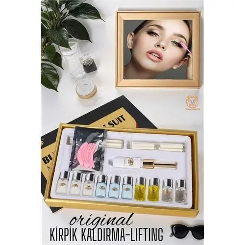 Turk 90 Kullanım Kirpik Perma Lifting Kaldırma Seti