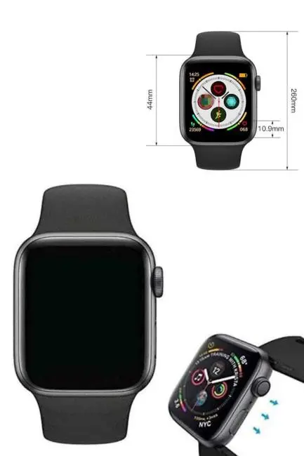 Arama Cevaplayabilen Akıllı Saat Bluetooth Bağlantılı Sosyal Medya Girişli