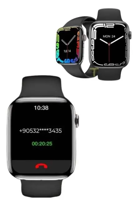 Akıllı Saat Uyku ve Sağlık Takibi Arama Cevaplama 44 MM Amoled Ekran