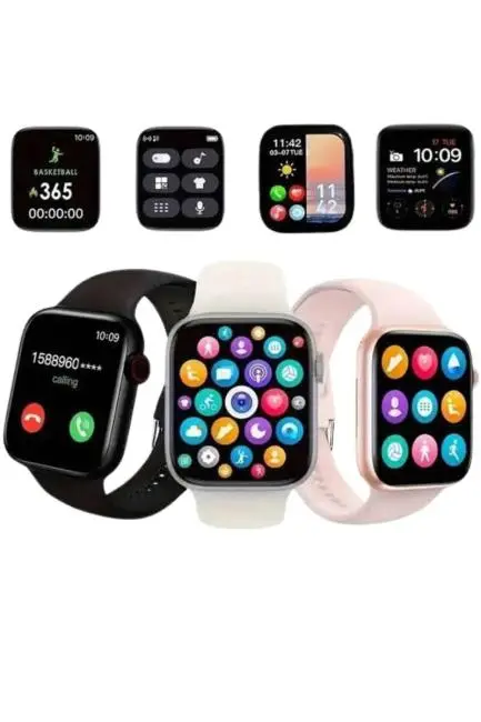 Akıllı Saat Çok Fonksiyonlu Uyku Takibi Adımsayar Nabız Ölçer Arama Cevaplayan