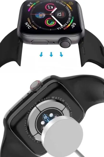 Yeni Model Akıllı Saat Dokunmatik Ekran Unisex Amoled Ekran 44 mm