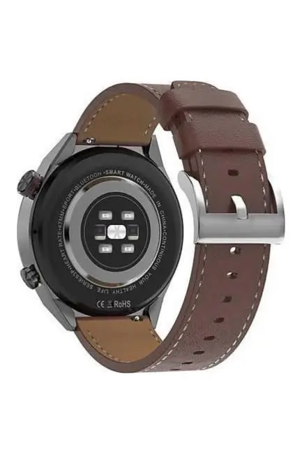 Akıllı Saat Çelik Kordon Çağrı Cevaplama Amoled Ekran Titreşimli Uyku ve Sağlık Takibi