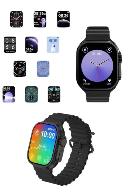 Akıllı Saat Sağlık Takibi Kalp Atışı Adımsayar Ultra Yeni Nesil nefes Egzersizi