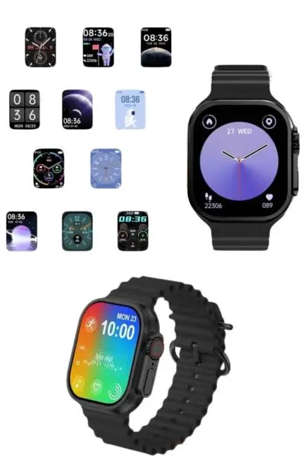 Akıllı Saat Sağlık Takibi Kalp Atışı Adımsayar Ultra Yeni Nesil nefes Egzersizi