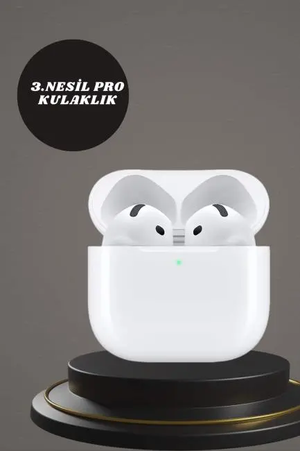 7 Kordonlu Akıllı Saat Ve 3.Nesil Kulaklık Dokunmatik Ekran Sesli Görüşme Yapabilen