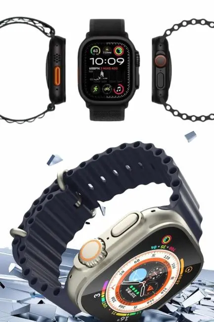 Akıllı Saat Sesli Görüşme Titreşimli GPS Bağlantısı Müzik Dinleme Sosyal Medya Bildirimleri