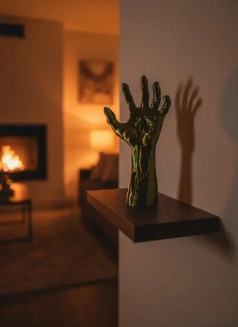 Modern Tasarım El Figürü 3D Dekoratif Biblo Koleksiyonluk