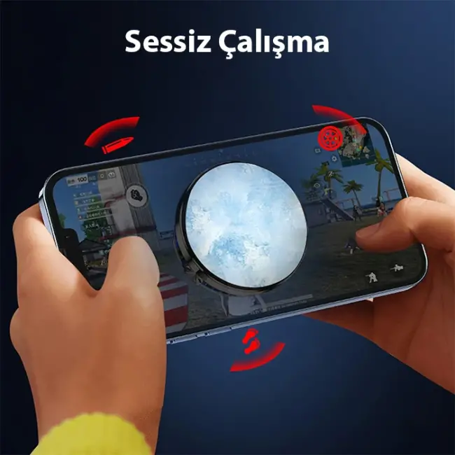 ALLY S6 Manyetik Cep Telefon Soğutma Fanı Radyatör Soğutucu-(5775)