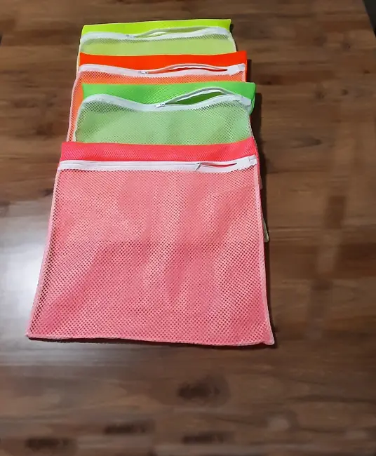 4 Adet 4 Renk Bavul İçi Düzenleyici - Fermuarlı Valiz Organizeri