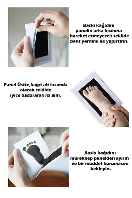 El Ayak İzi Kalıbı Seti