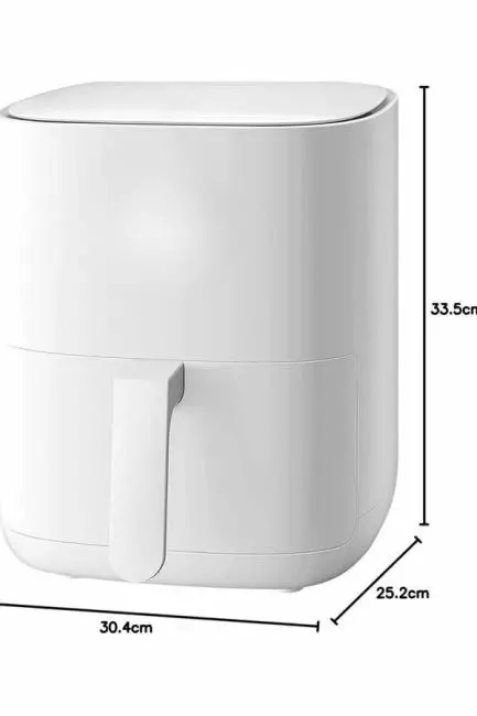 4L Airfryer Hazneli Hava Fritözü Yağsız Fritöz Taşınabilir Fırın İşlevi Gören Pratik