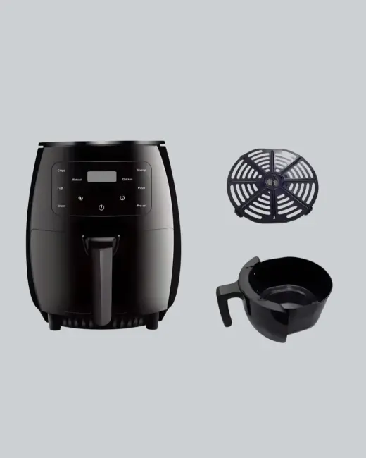 2400W Güçlü Airfryer 6L Yağsız Sağlıklı Pişirici LCD Dokunmatik