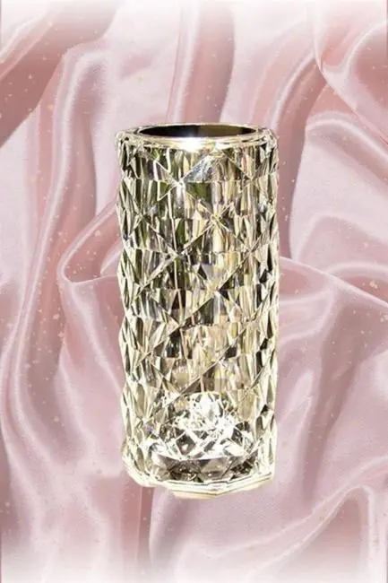 Sevgililer Günü İçin Hediye Kristal Lamba Sevgiliye Hediye USB Şarjlı Gece Lambası