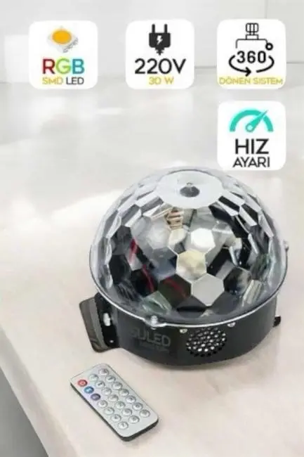 Partiler İçin Taşınabilir Işık Gösterisi ve Efekt Cihazı