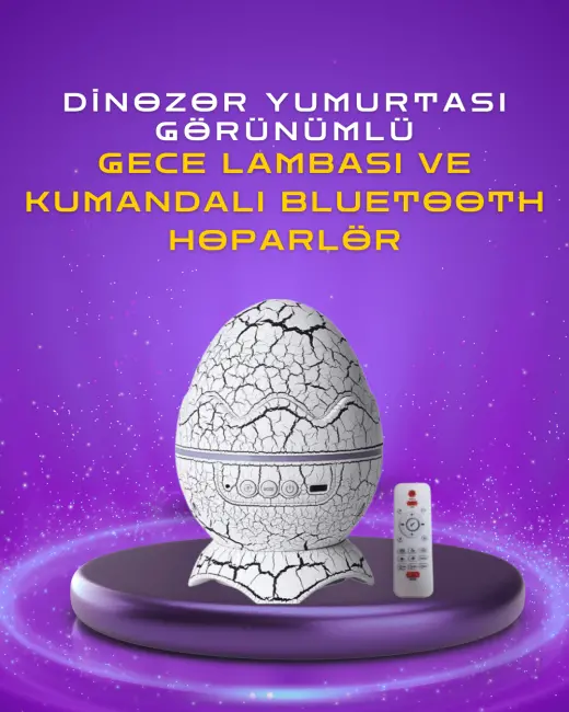 Ayarlanabilir Parlaklık ve Sis Efektli Atmosfer Lambası