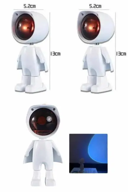 Projektör Atmosfer Işık Lambası Projektör Güneş Lambası Masa Lambası