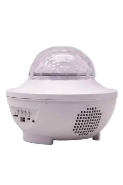 Çok Renkli Projektör Lamba Disko Topu Gece Lambası Kablosuz