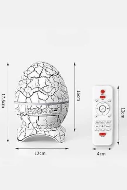 Gece Lambası Yumurta Işık Speaker Yeni Nesil Dinozor Yumurtası Görünümlü