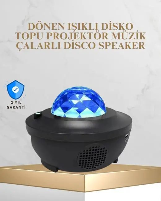 Bluetooth & USB Müzik Çalar Gece Lambası – 50 m² Kapsama Uzaktan Kumanda