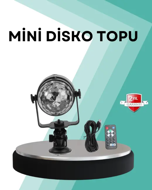 Uzaktan Kumandalı RGB Disko Projektör Işığı