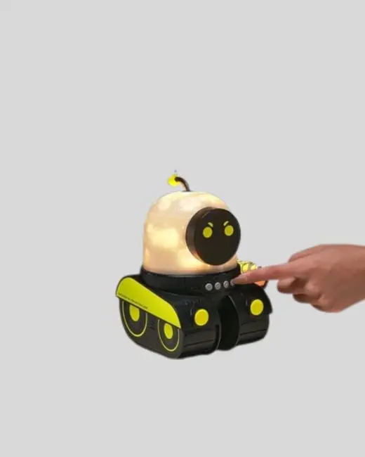 Çocuk Odası İçin Müzikli ve Işıklı Robot Projektör