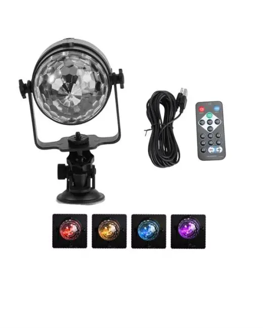 Taşınabilir ve Dayanıklı Plastik Kristal LED Disko Işığı