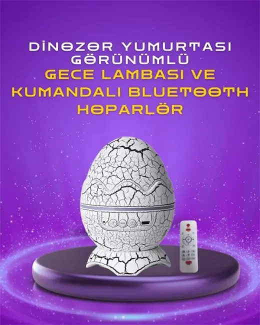 Ayarlanabilir Parlaklık ve Sis Efektli Atmosfer Lambası