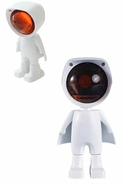 180 Derece Dönebilen Astronot Masa ve Gece Lambası Projektör