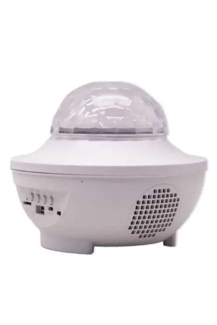 Çok Renkli Projektör Lamba Disko Topu Gece Lambası Kablosuz