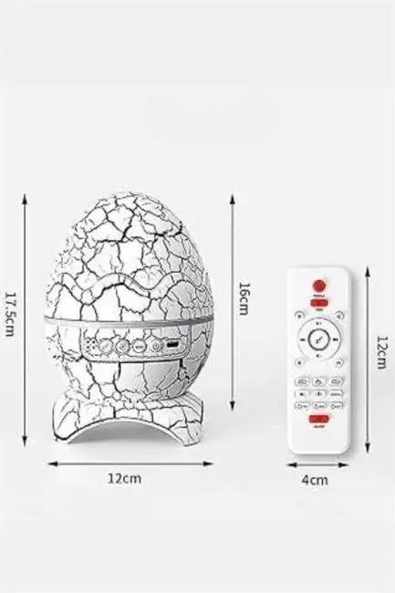 Gece Lambası Yumurta Işık Speaker Yeni Nesil Dinozor Yumurtası Görünümlü