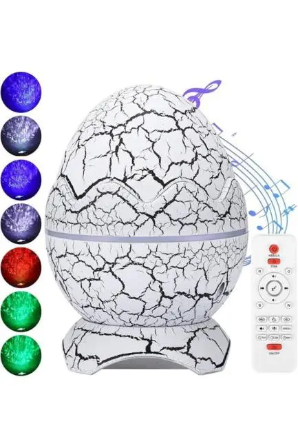 Gece Lambası Yumurta Işık Speaker Yeni Nesil Dinozor Yumurtası Görünümlü