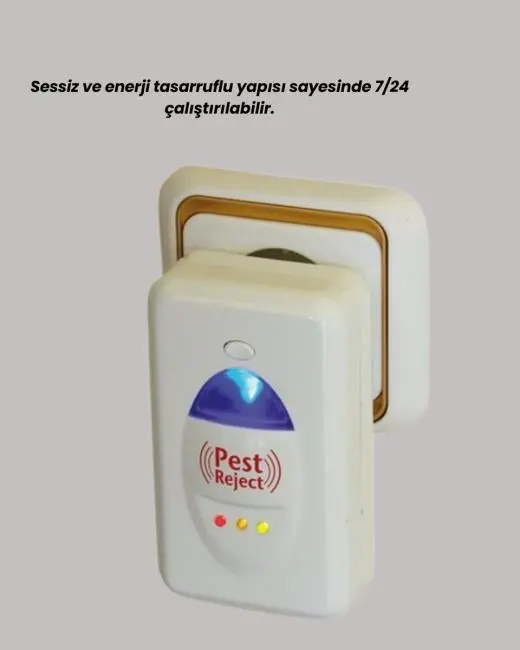Elektrikli Böcek ve Fare Kovucu Prizden Çalışan
