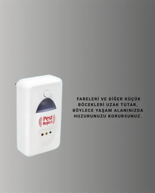Bakım Gerektirmeyen Ultrasonik Haşere Kovucu – Uzun Ömürlü Kullanım