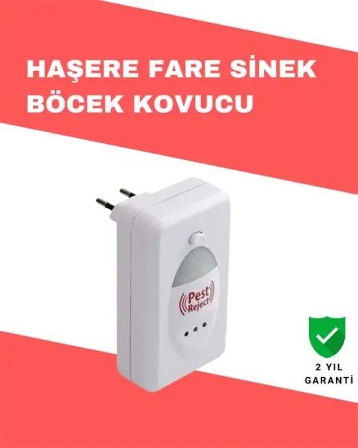 Kimyasal İçermeyen Güvenli Haşere Kovucu – Çocuk ve Hayvan Dostu