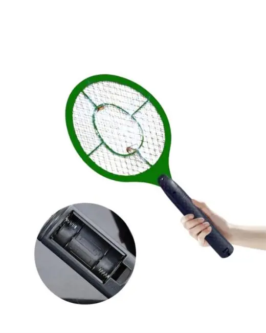 Yüksek Gerilimli Elektronik Sinek Öldürücü – Pil ile Çalışan Güvenlik Izgaralı