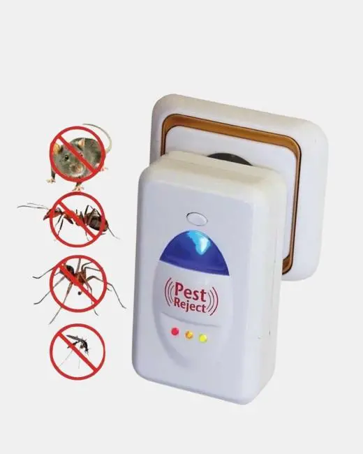 Fare Sivrisinek ve Böcek Kovucu Ultrasonik Cihaz – Güvenli ve Kimyasalsız Çözüm