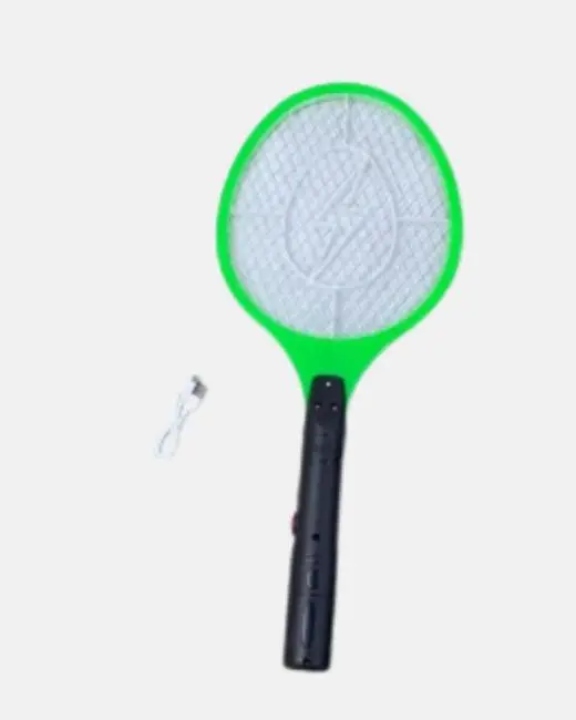 Yüksek Gerilimli Elektronik Sinek Raket – Sessiz Kimyasız ve Güvenli Kullanım