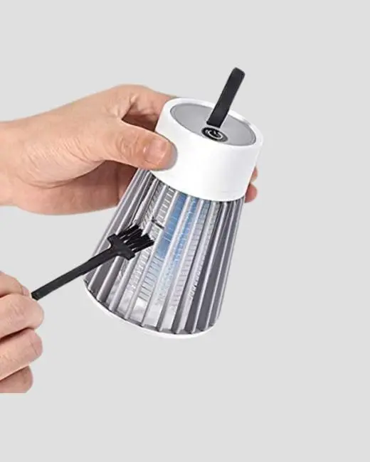 Mor Işıklı Şarjlı Böcek Öldürücü Lamba – Ev Balkon ve Kamp Kullanımına Uygun