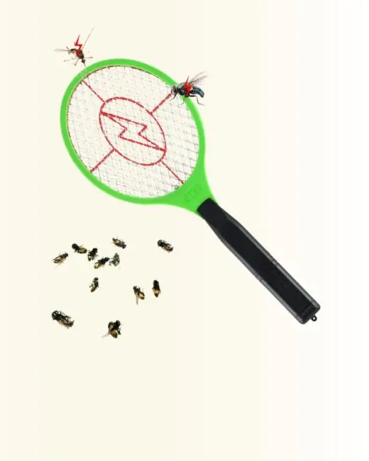 Elektrikli Sinek Raketi | Yüksek Voltajlı Güvenli ve Taşınabilir