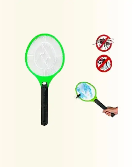 Elektrikli Sinek Raketi | Yüksek Voltajlı Güvenli ve Taşınabilir