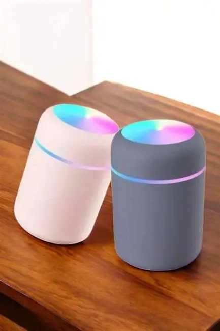 Buharlı Hava Nemlendirici Aromaterapi Renk Değiştirilebilir