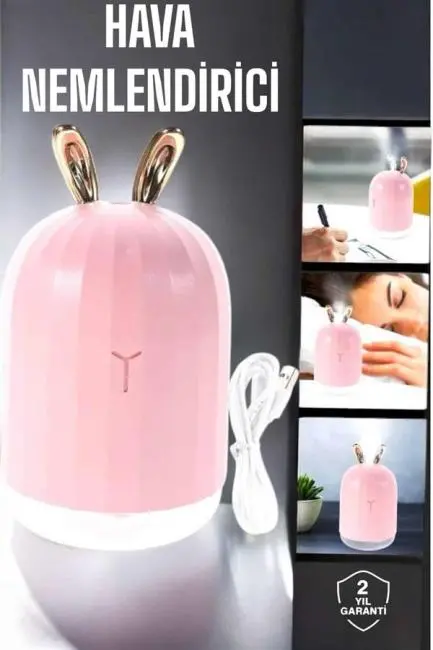 Aromaterapi Hava Temizleyici Buhar Makinesi Taşınabilir Şarjlı